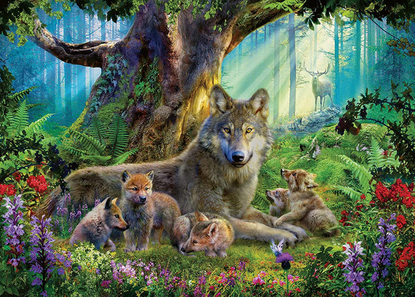 Ravensburger - Wolves in the Forest Jigsaw Puzzle (1000 Pieces)