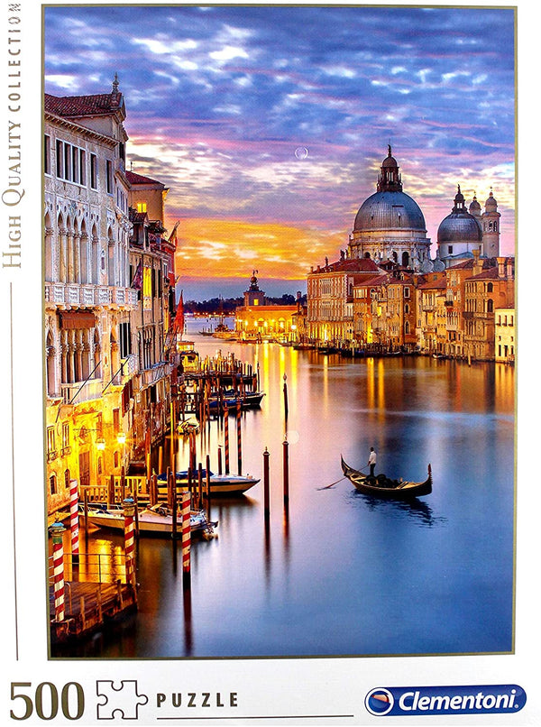 Clementoni - High Quality - Lighting Venice Jigsaw Puzzle (500 Pieces)