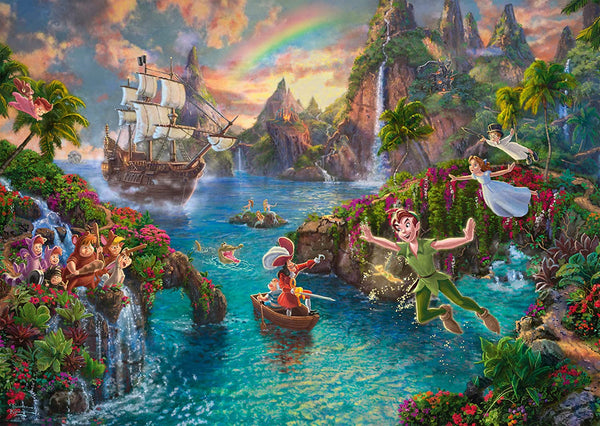Schmidt - Thomas Kinkade: Disney-Peter Pan Jigsaw Puzzle (1000 Pieces) 59635