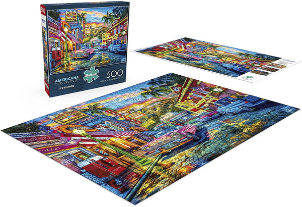 Buffalo Games - Old Hollywood - 500 Piece Jigsaw Puzzle