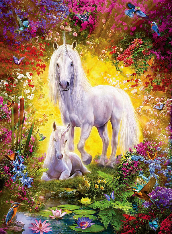 Ravensburger - Unicorn and Foal Puzzle 500pc Jigsaw Puzzle 14825