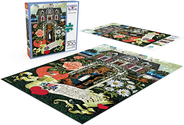 Buffalo Games - Charles Wysocki - Home is My Sailor - 300 Large Piece Jigsaw Puzzle