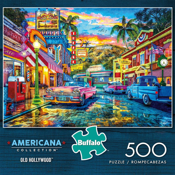 Buffalo Games - Old Hollywood - 500 Piece Jigsaw Puzzle