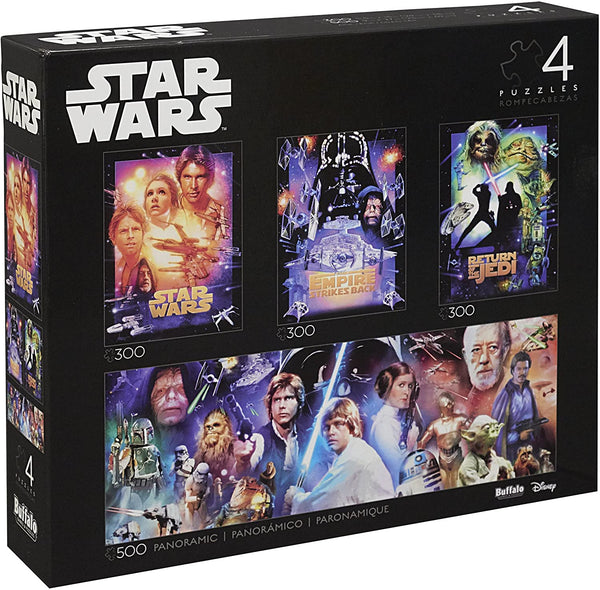 Star Wars - Collector's Edition 4-in-1 Jigsaw Puzzle Multipack