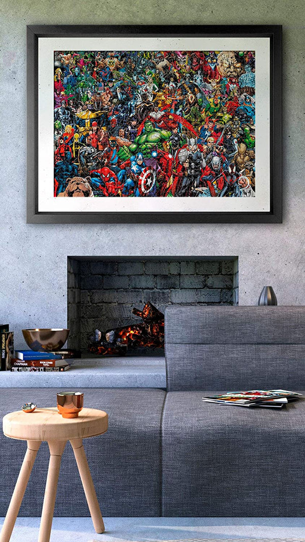 Clementoni - Marvel Impossible Jigsaw Puzzle (1000 Pieces)