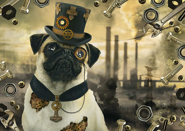 Schmidt - Steampunk Dog Jigsaw Puzzle (1000 Pieces)
