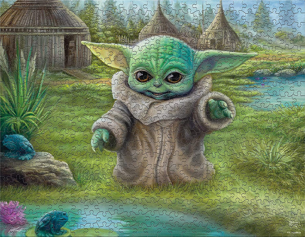 Ceaco - Kinkade Mandalorian 4 in 1 (4 x 500pc) Jigsaw Puzzle (2000 Pieces)