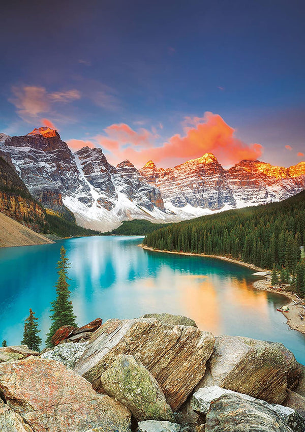 Educa - Moraine Lake Banff National Park Jigsaw Puzzle (1000 Pieces)
