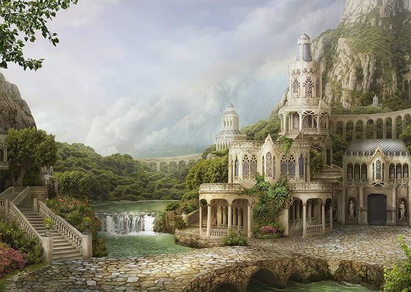 Schmidt - Mountain Palace by Nadegda Mihailova Jigsaw Puzzle (1000 Pieces)