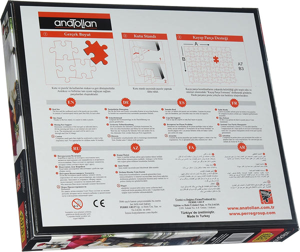 Anatolian - Couple On Train Station Jigsaw Puzzle (500 Pieces)