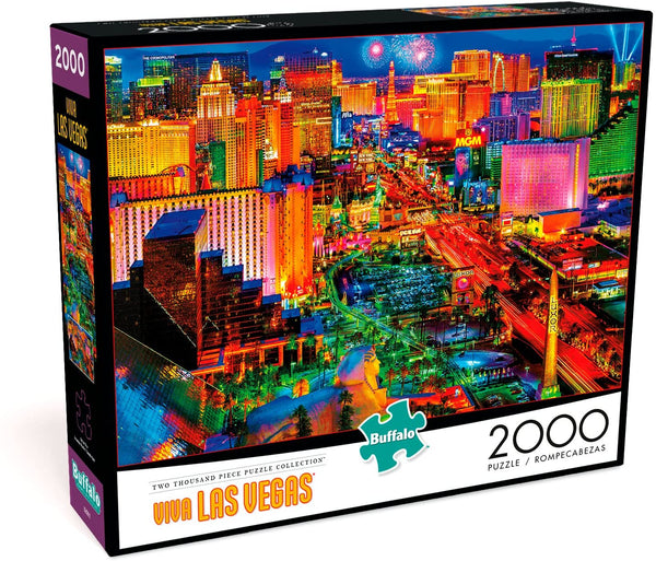 Buffalo Games - Viva Las Vegas - 2000 Piece Jigsaw Puzzle