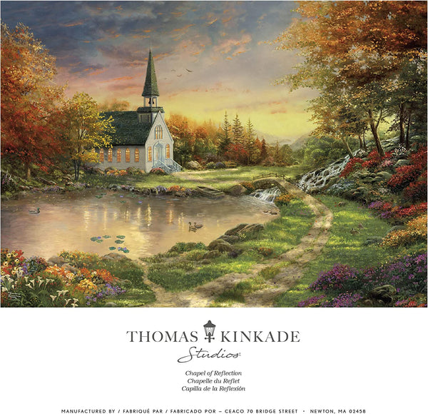 Ceaco - Chapel of Reflection by Thomas Kinkade Jigsaw Puzzle (1000 Pieces)
