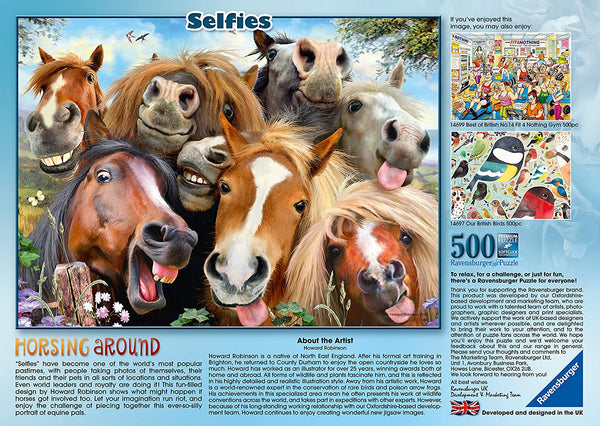 Ravensburger - Horsing Around Jigsaw Puzzle (500 pieces) 146956