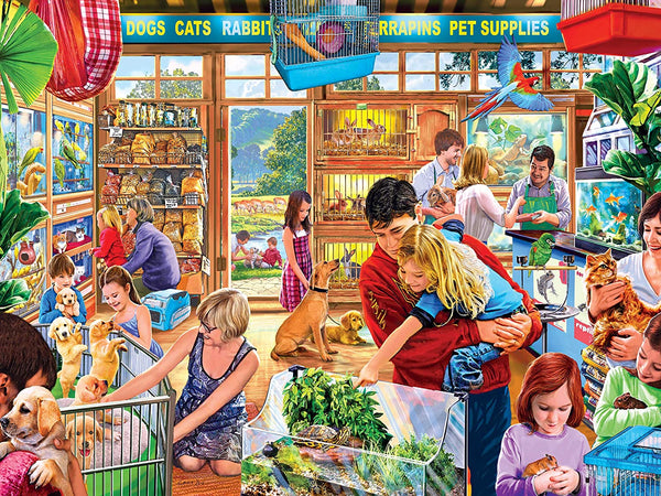 Masterpieces - Shopkeepers Lucy's First Pet Jigsaw Puzzle (750 Pieces)