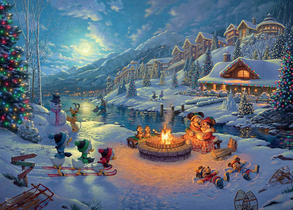 Ceaco – Twas The Night: Warm Winter Cuddles – 1000 Teile Weihnachtspuzzle, Hergestellt In Den USA