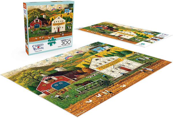 Buffalo Games - Charles Wysocki - House Movers - 300 Large Piece Jigsaw Puzzle