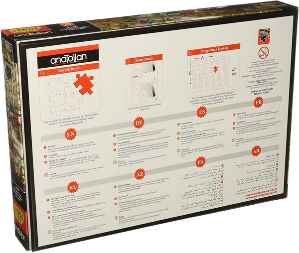 Anatolian - Paris Flower Market Jigsaw Puzzle (1000 Pieces)