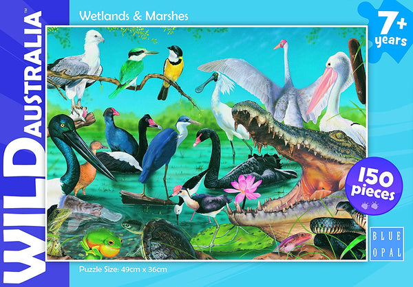 Blue Opal - Wild Australia Wetlands & Marshes 150 Piece Jigsaw Puzzle BL01980