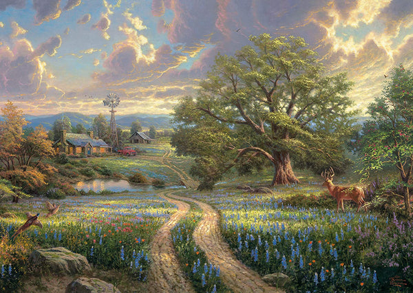 Schmidt - Thomas Kinkade - Country Living Jigsaw Puzzle (1000 Pieces)