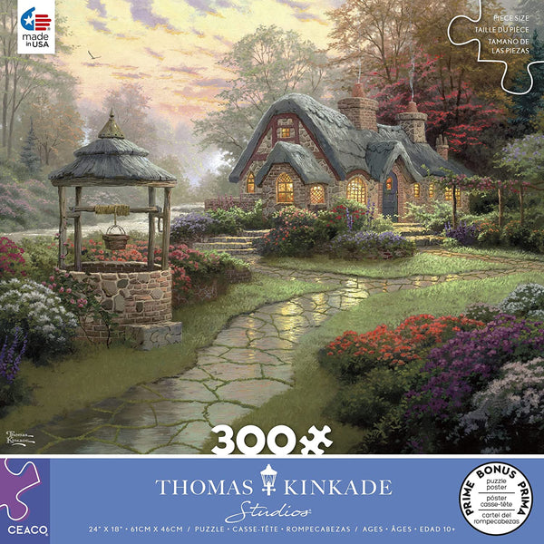 Ceaco - Inspirations Collection - Make a Wish Cottage - XL Jigsaw Puzzle (300 Pieces)