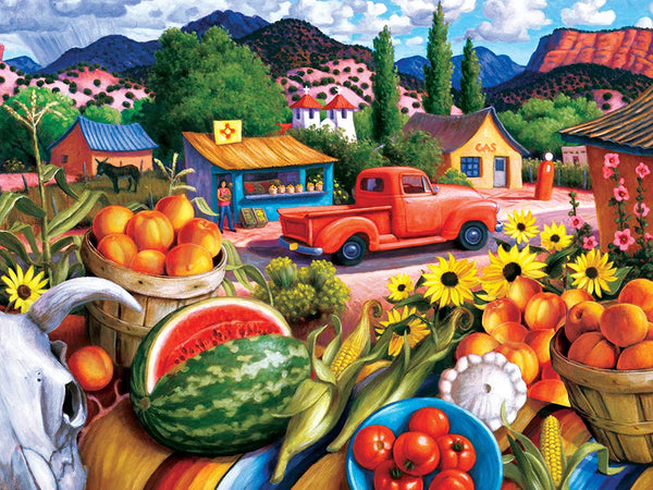 Masterpieces - Roadside of the Southwest Summer Fresh Jigsaw Puzzle (550 Pieces)