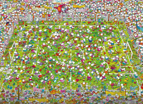 Clementoni - Mordillo - The Match Jigsaw Puzzle (1000 pieces) 39537