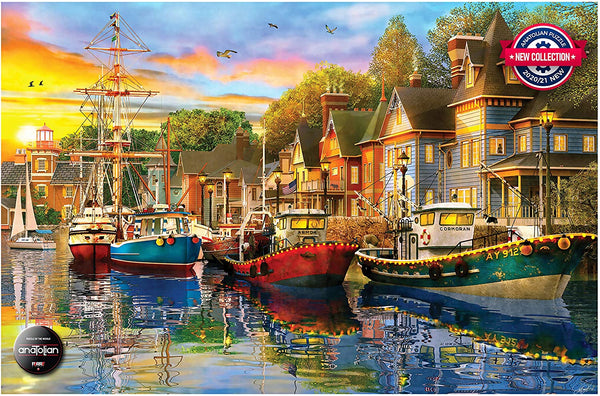 Anatolian - Harbour Lights Jigsaw Puzzle (1500 Pieces)