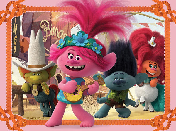 Ravensburger - Trolls 2 World Tour, 4 in a Box (12, 16, 20, 24pc) Jigsaw Puzzles 5059