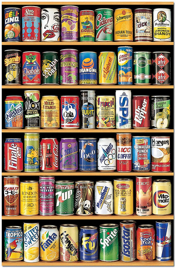 Educa - Miniature Cans Jigsaw Puzzle (1000 Pieces)