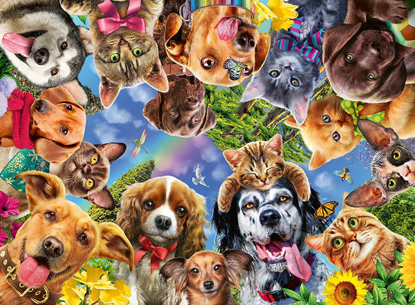 Ravensburger Animal Selfie 500 Pieces Jigsaw Puzzle