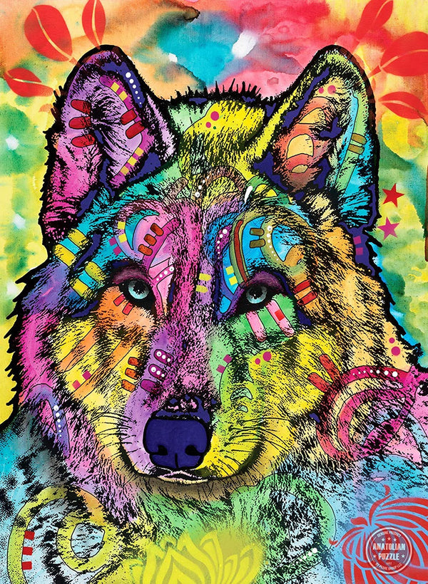 Anatolian - Stare Of The Wolf Jigsaw Puzzle (1000 Pieces)