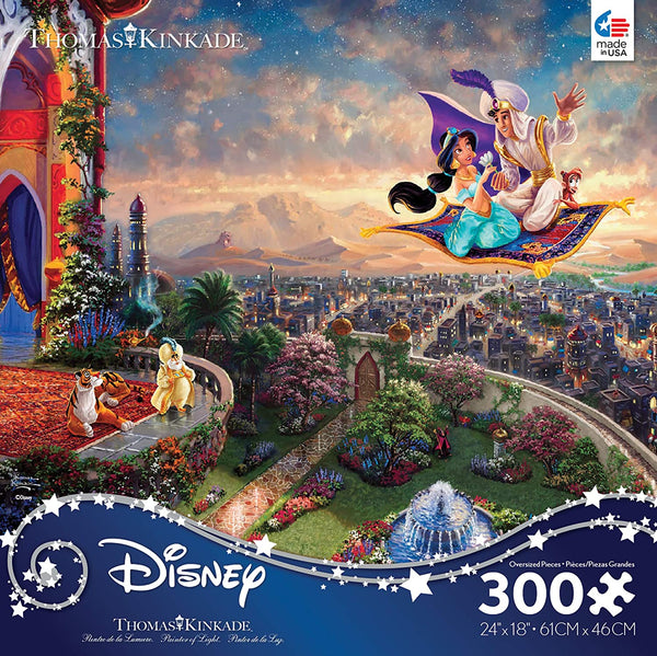 Thomas Kinkade Disney - Aladdin Puzzle - 300 Pieces