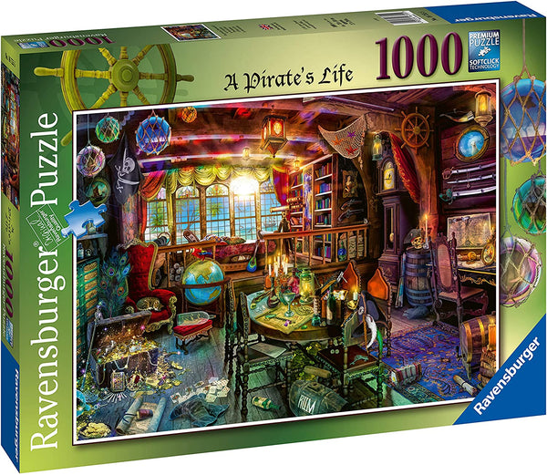 Ravensburger - A Pirates Life by Aimee Stewart Jigsaw Puzzle (1000 Pieces)