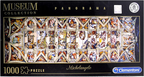 Clementoni - Vatican Sistina Hat Panorama Puzzle (1000 Pieces) 39498