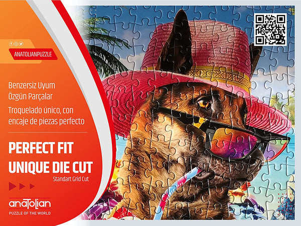 Anatolian - Fluffy Kittens In The Living Room Jigsaw Puzzle (260 Pieces)