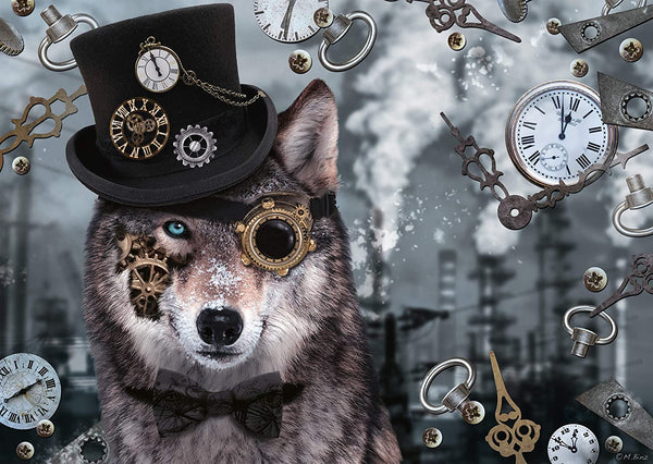 Schmidt - Steampunk Wolf Jigsaw Puzzle (1000 Pieces)