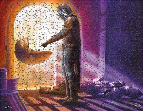 Ceaco - Kinkade Mandalorian 4 in 1 (4 x 500pc) Jigsaw Puzzle (2000 Pieces)