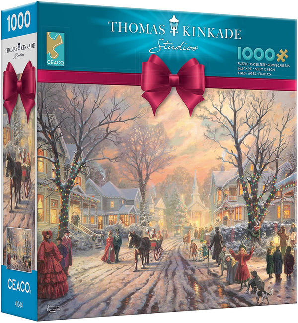 Thomas Kinkade - A Victorian Christmas Carol Jigsaw Puzzle, 1000 Pieces