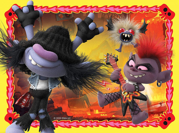 Ravensburger - Trolls 2 World Tour, 4 in a Box (12, 16, 20, 24pc) Jigsaw Puzzles 5059