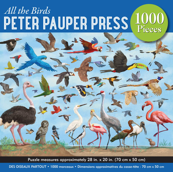 Peter Pauper Press - All the Birds Jigsaw Puzzle (1000 Pieces)
