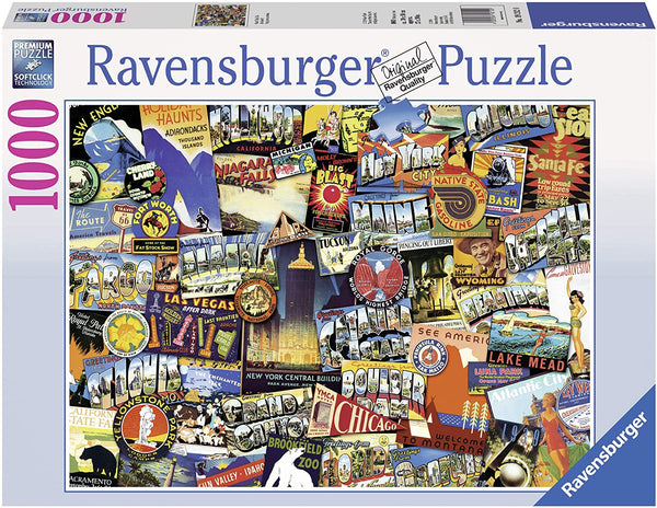 Ravensburger - Road Trip Jigsaw Puzzle (1000 pieces)
