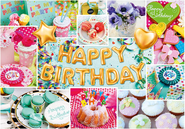 Schmidt - Happy Birthday Jigsaw Puzzle (1000 Piece ) 58379