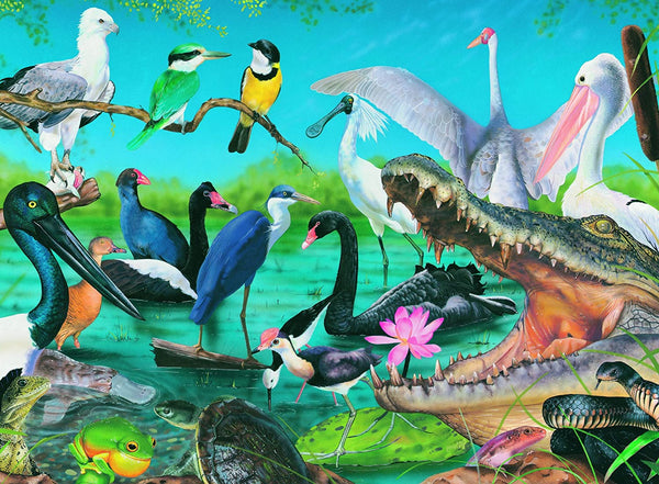 Blue Opal - Wild Australia Wetlands & Marshes 150 Piece Jigsaw Puzzle BL01980
