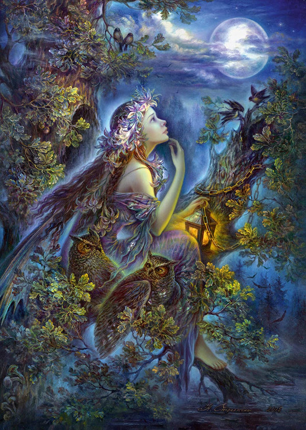 Schmidt - Forest Fairy Moonlight Jigsaw Puzzle (1000 Pieces)