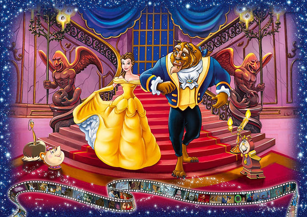 Ravensburger Disney Moments 1991 Beauty and The Beast 1000pc Jigsaw Puzzle