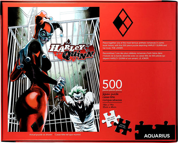 Aquarius - Harley Quinn and Joker 500 Piece Puzzle
