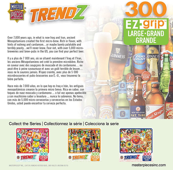 Masterpieces - Trendz Bottoms Up Ez Grip Jigsaw Puzzle (300 Pieces)