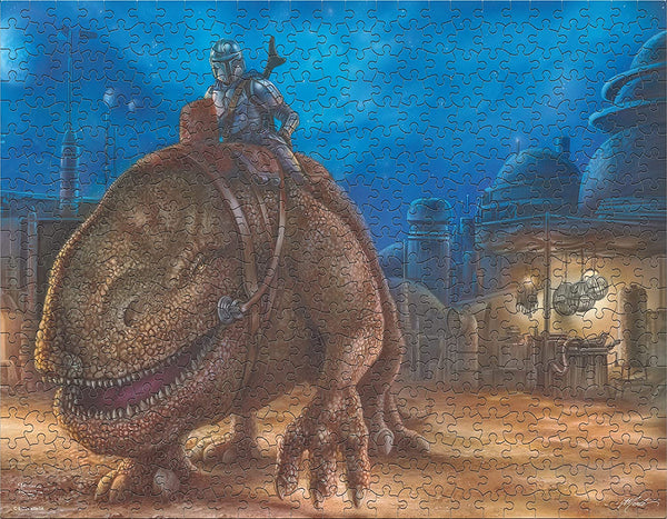 Ceaco - Kinkade Mandalorian 4 in 1 (4 x 500pc) Jigsaw Puzzle (2000 Pieces)