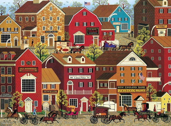 Buffalo Games - Charles Wysocki - Lilac Point Glen - 300 Large Piece Jigsaw Puzzle