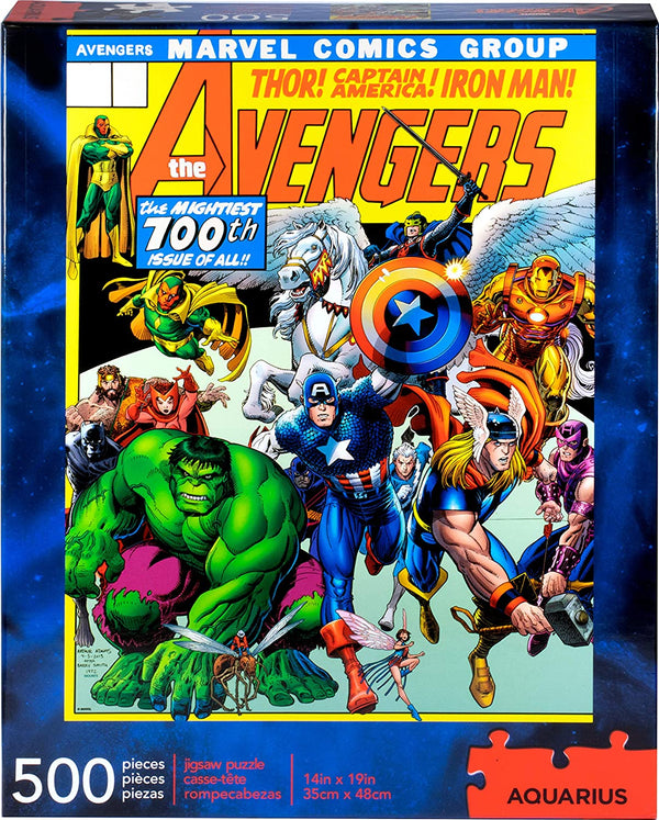 Aquarius Marvel Avengers Cover 500 piece Puzzle